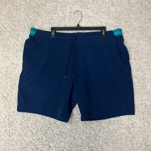 Under Armour Storm Drive Field Golf Shorts Mens Size 2XL Blue 1372547 9" Inseam